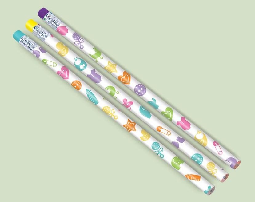 Baby Shower Pencil Favors