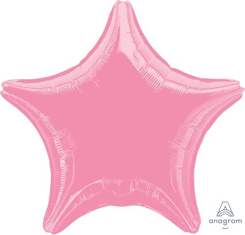 45cm Standard Star XL Metallic Pink