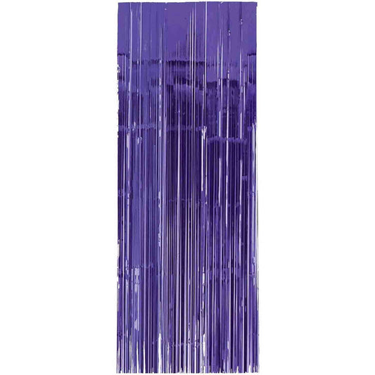 Door Curtain Metallic - New Purple