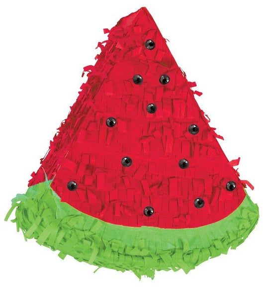 Watermelon Mini Pinata Decoration & Gems