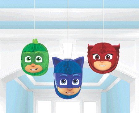 PJ Masks Honeycomb Decorations - Tissue & Printed Paper