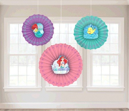 Ariel Dream Big Fan Decorations