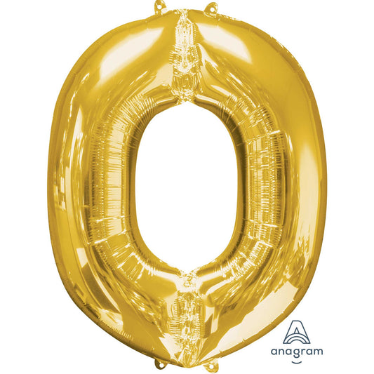 SuperShape Letter O Gold