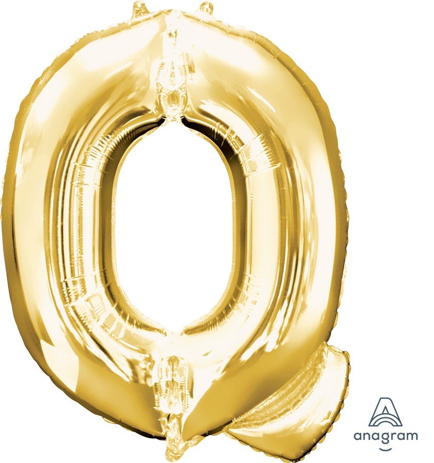 SuperShape Letter Q Gold