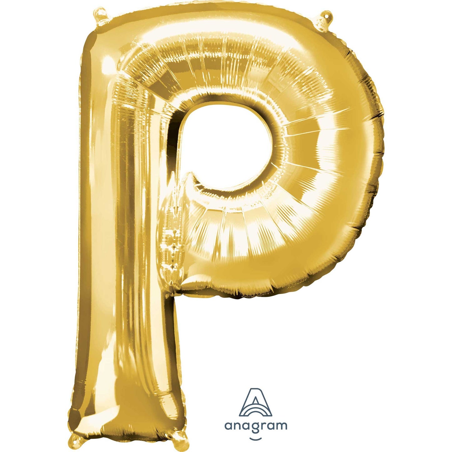 SuperShape Letter P Gold