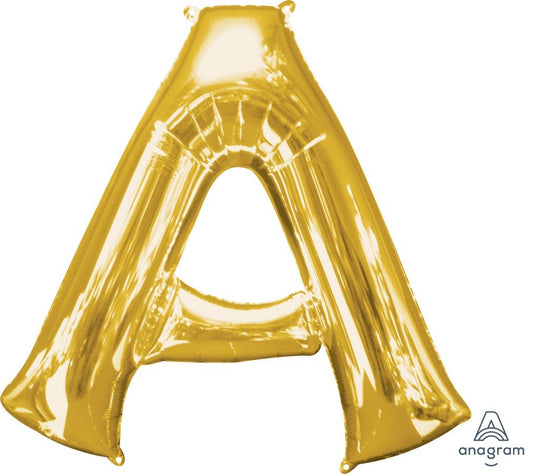 SuperShape Letter A Gold