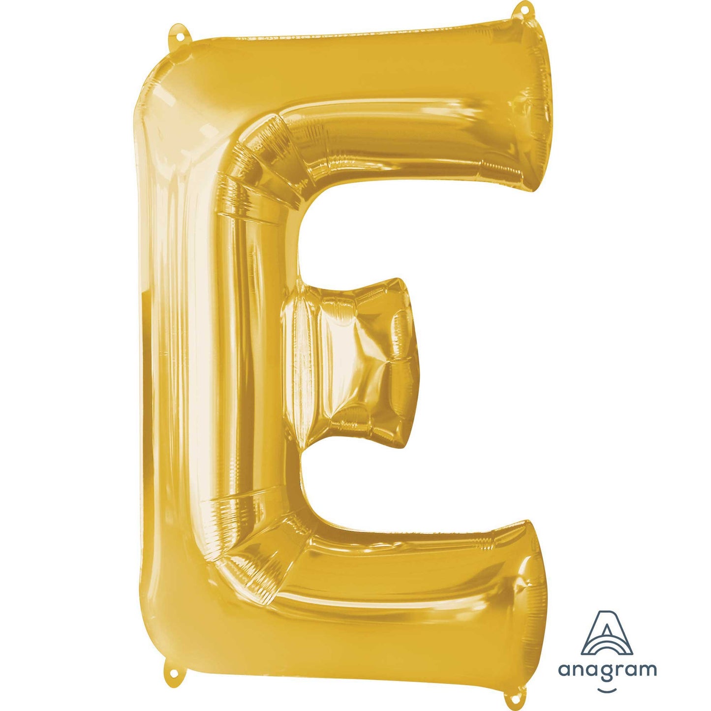 SuperShape Letter E Gold