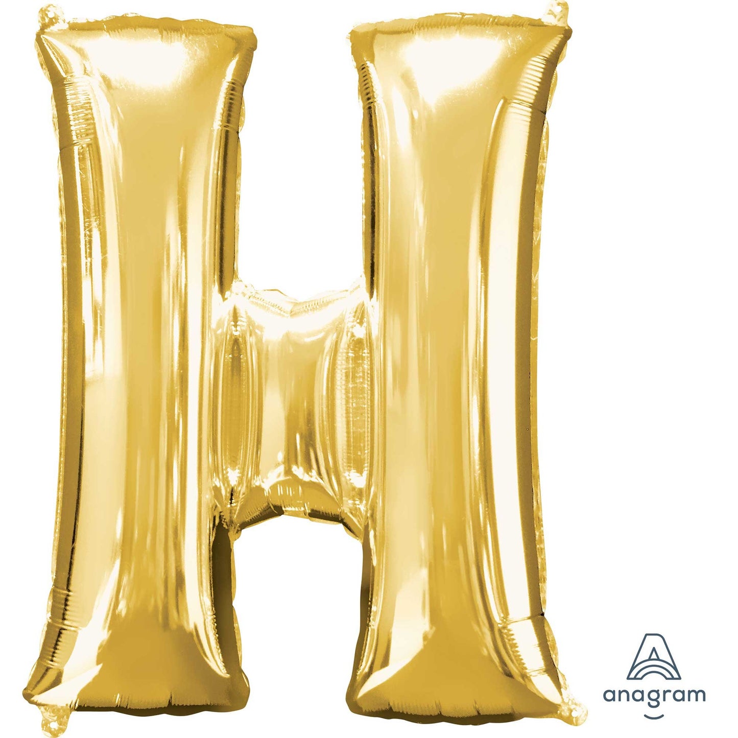 SuperShape Letter H Gold