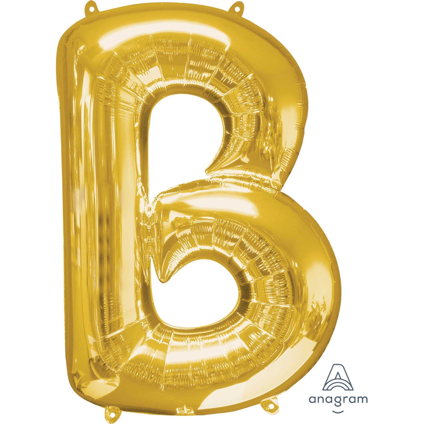 SuperShape Letter B Gold