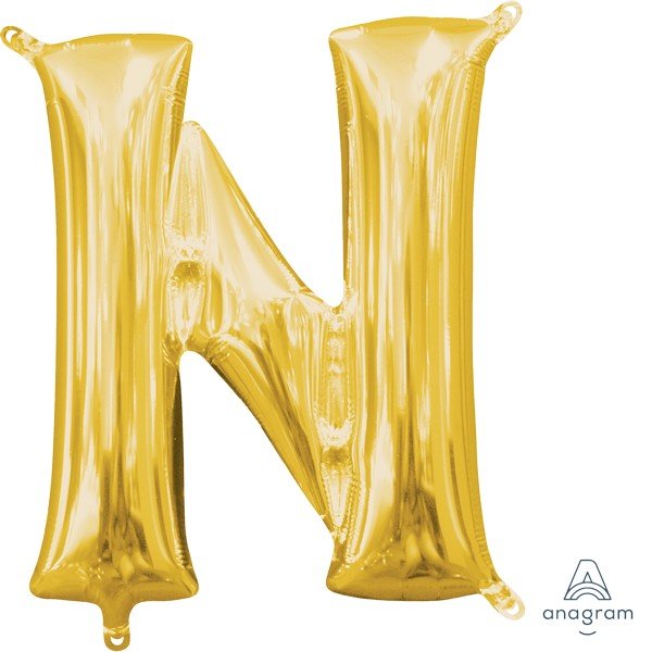 CI: Letter N Gold