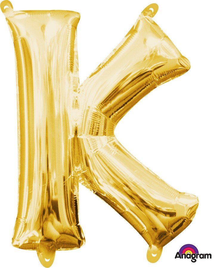 CI: Letter K Gold