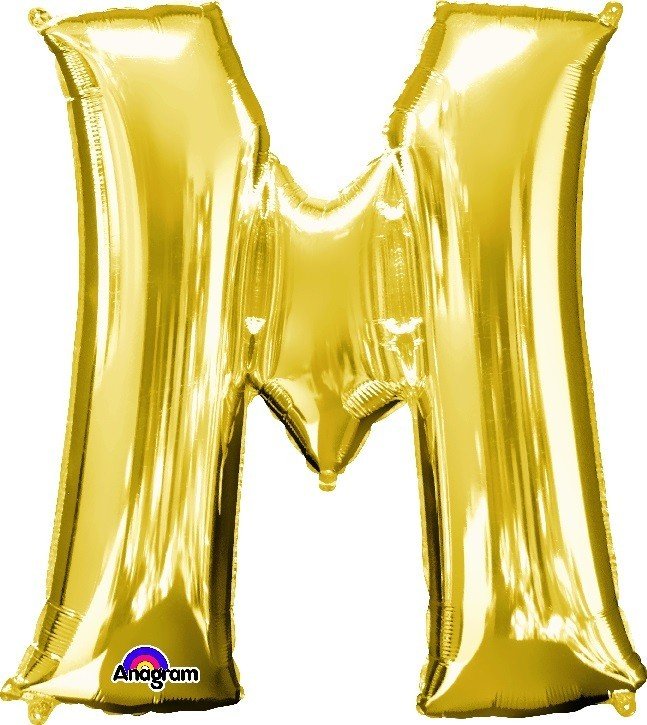 CI: Letter M Gold