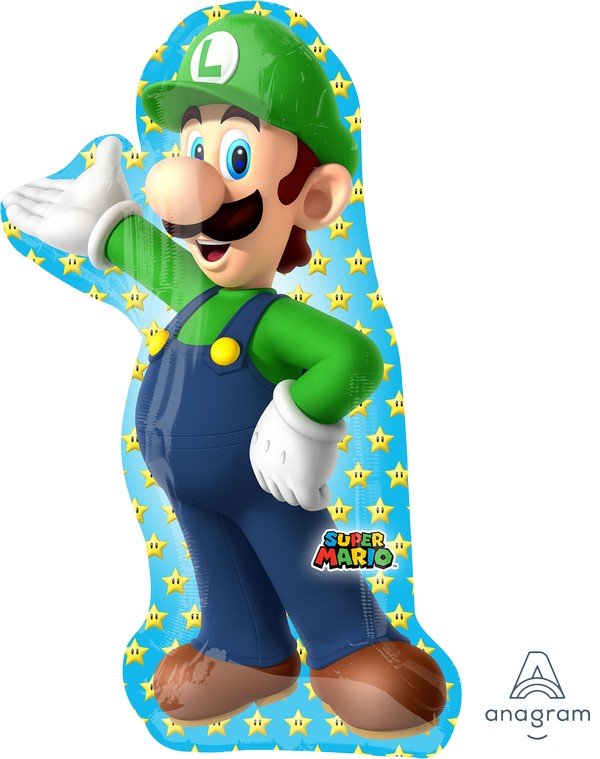 SuperShape Super Mario Brothers Luigi