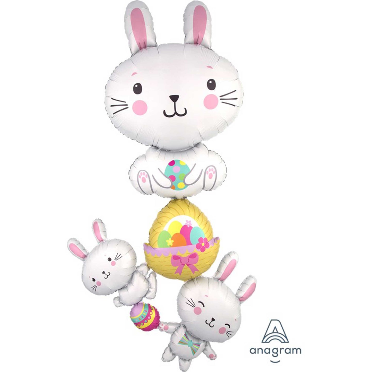 Giant Multi-Balloon Bunny Stacker