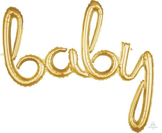 CI: Script Phrase baby Gold