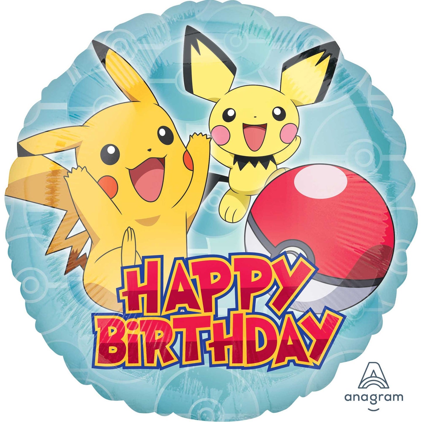 45cm Standard HX Pokemon Happy Birthday