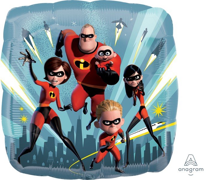 45cm Standard Incredibles 2 Balloon