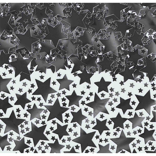 Star Confetti 70g -Black