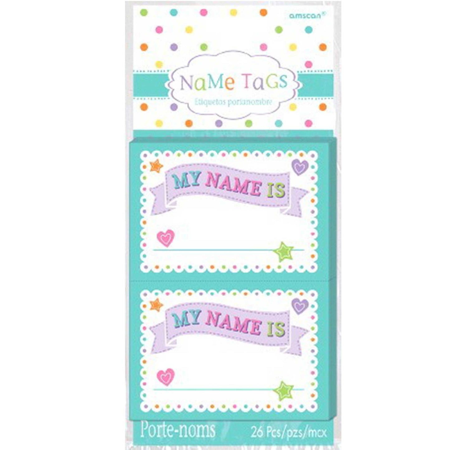 Baby Shower Name Tags My Name Is