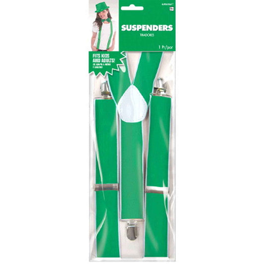 Suspenders - Green