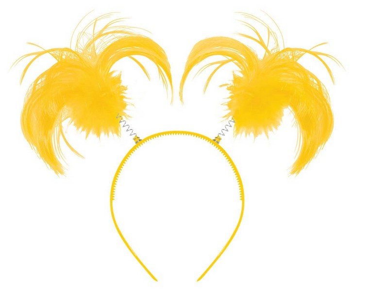 Headbopper Ponytail - Yellow