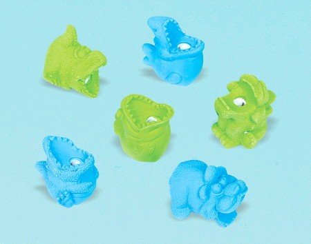 Value Pack Favors - Monster Erasers & Sharpeners