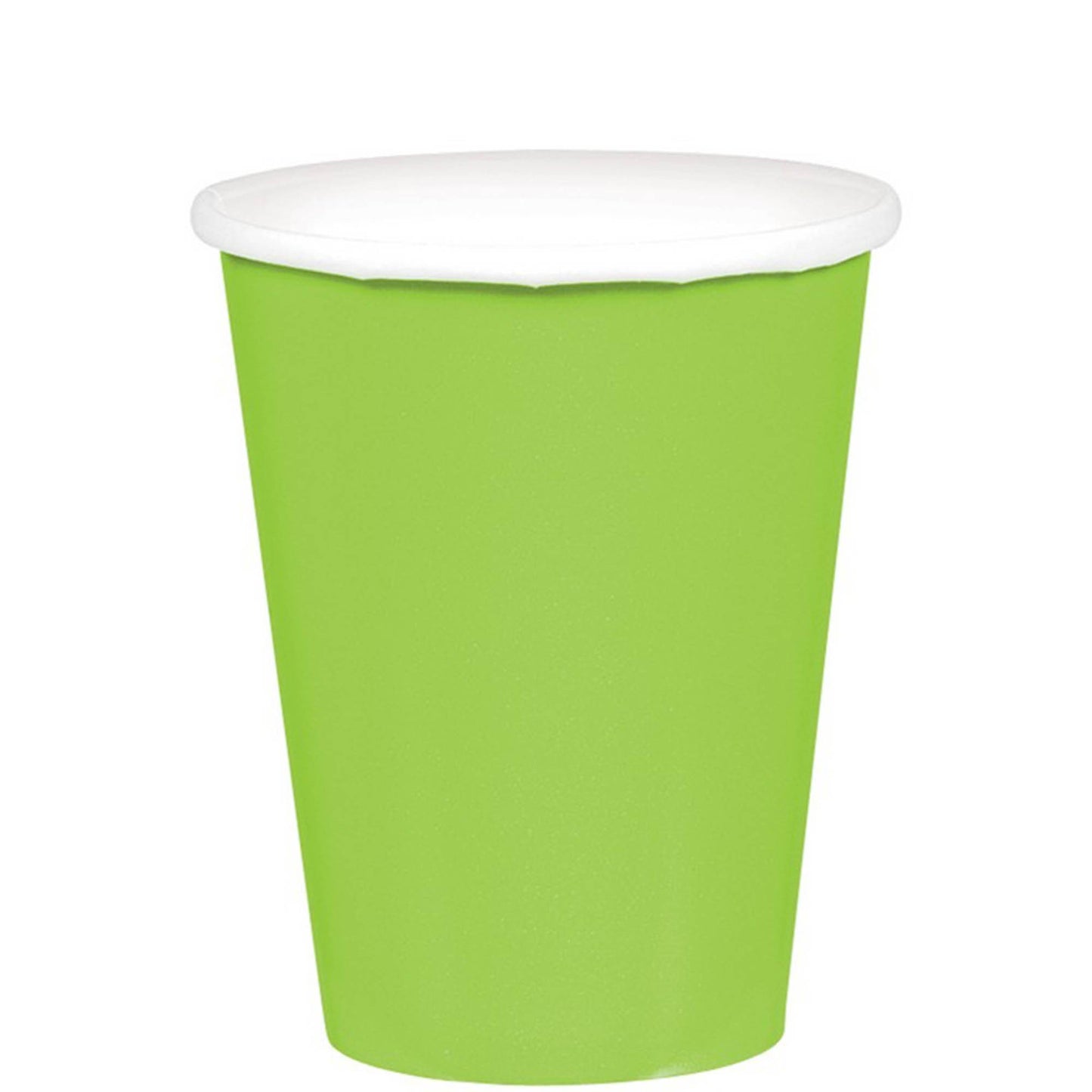 266ml Cups Paper - Kiwi (Pack of 20)