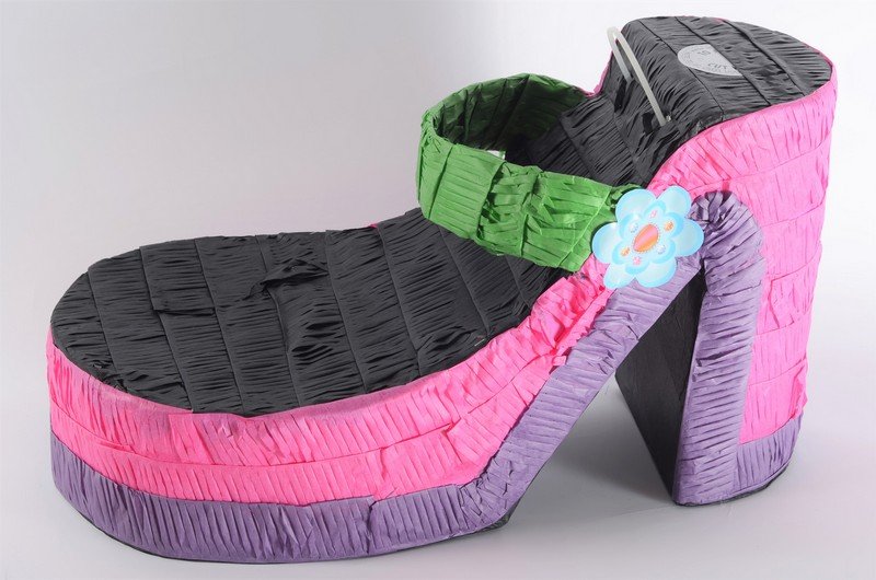 Heel Shoe 3D Shape Pull String Pinata