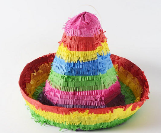 Sombrero 3D Shape Pinata