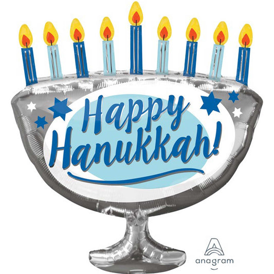 SuperShape XL Happy Hanukkah Menorah