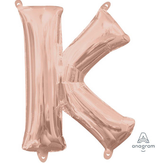 CI: Letter K Rose Gold