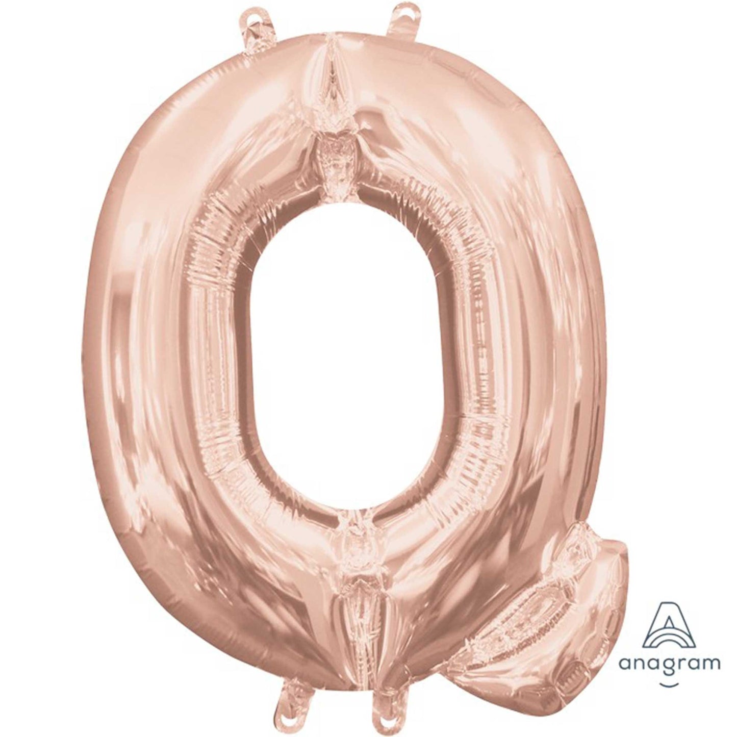 CI: Letter Q Rose Gold