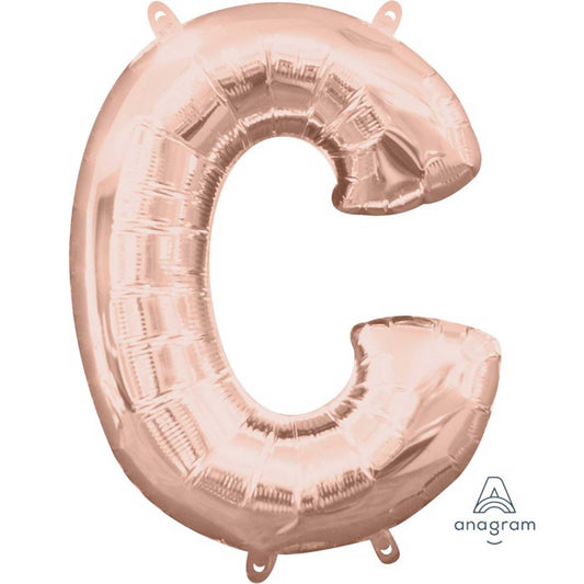 CI: Letter C Rose Gold