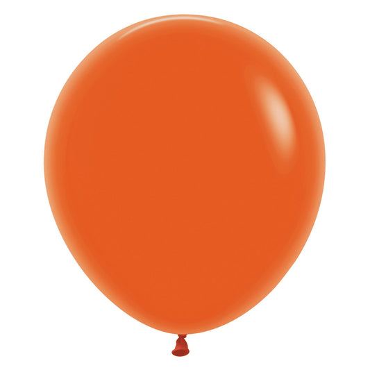 Sempertex 45cm Fashion Orange Latex Balloons 061, 6PK