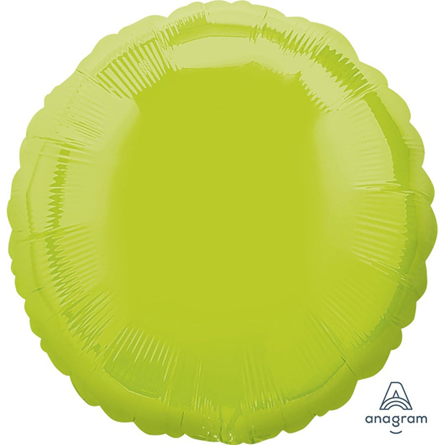 45cm Standard Circle Kiwi Green Balloon