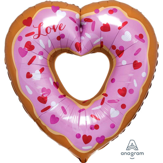 SuperShape Open Heart Donut Love