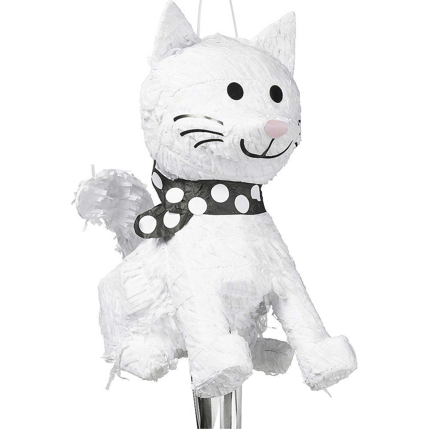 Cat 3D Shape Pull String Pinata