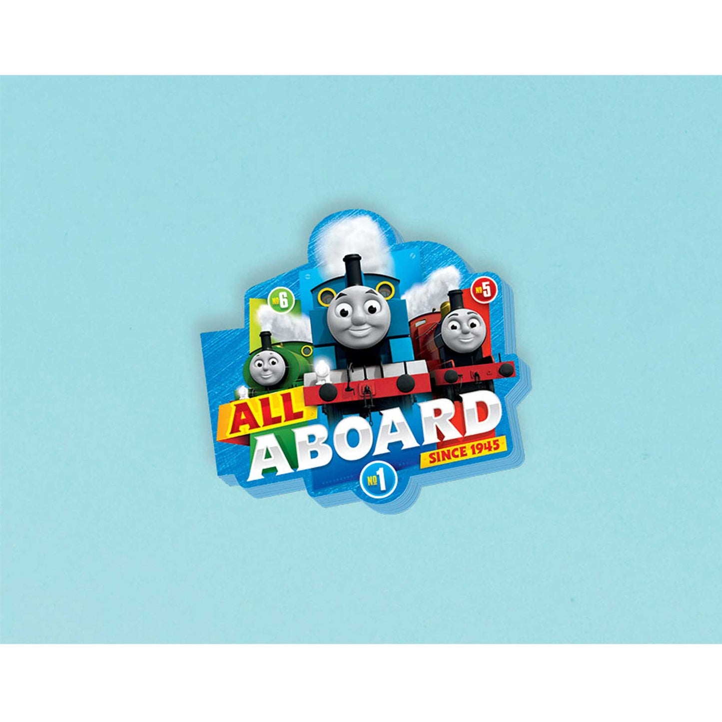 Thomas All Aboard Die Cut Mini Notepad Favor