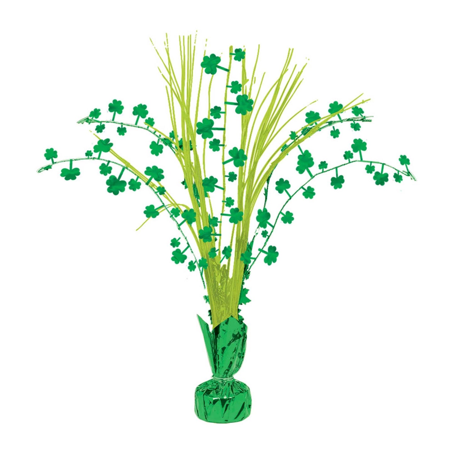 St Patrick's Day Shamrock Centrepiece 30cm