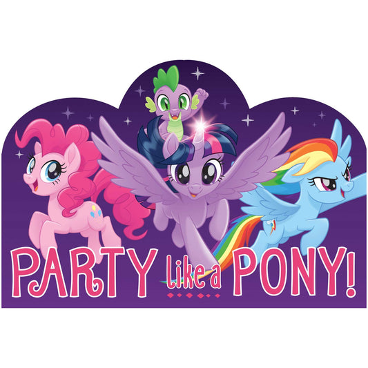 My Little Pony Friendship Adventures Postcard Invitations