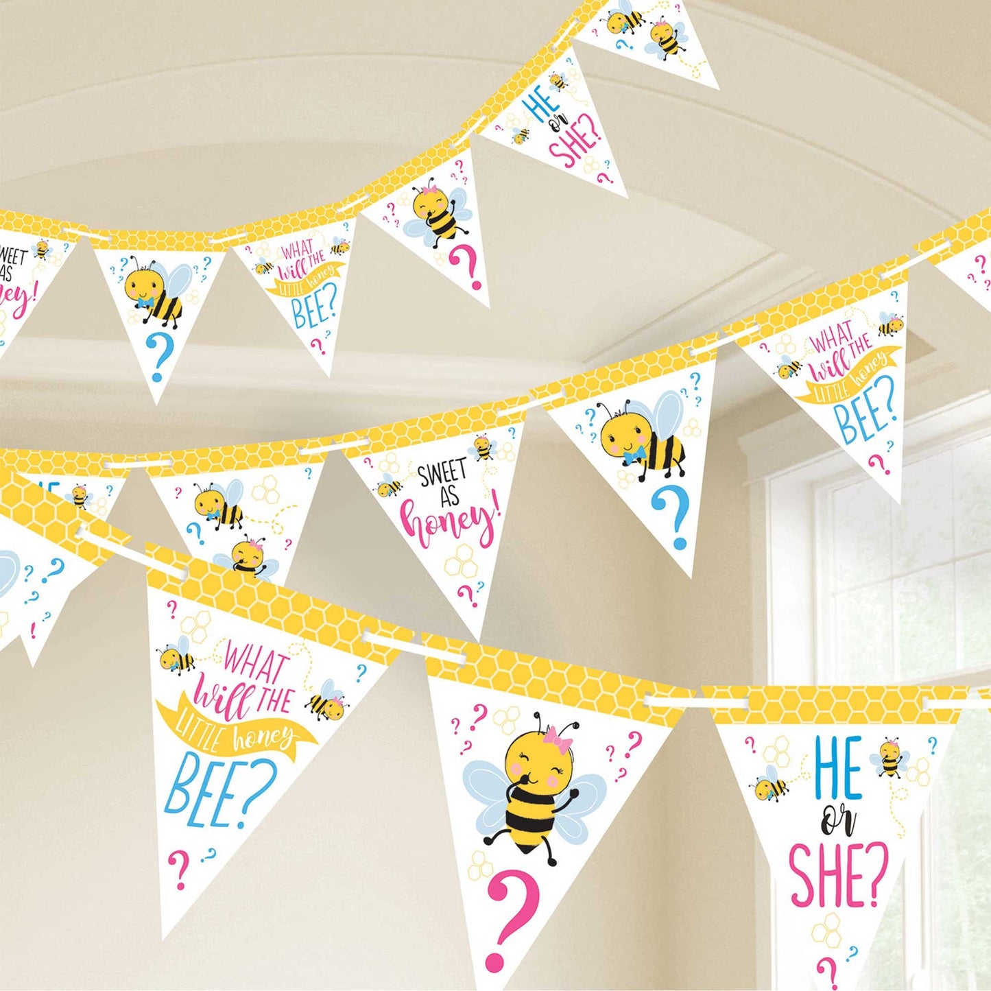 What Will it Bee? Pennant Banner