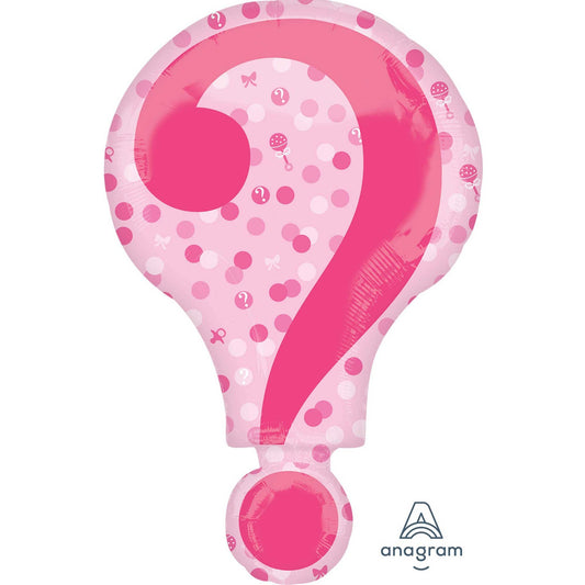 SuperShape XL Gender Reveal Question Mark