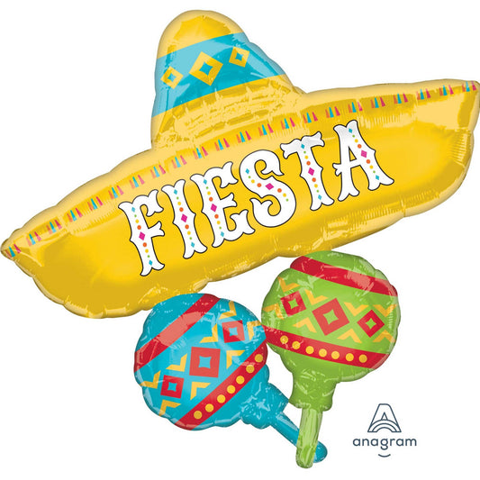 SuperShape Papel Picado Fiesta Hat Cluster