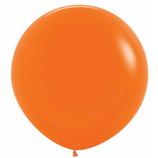 Sempertex 60cm Fashion Orange Latex Balloons 061, 3PK