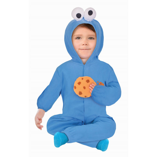 Costume Cookie Monster Boys Jumpsuit 18-24 Months