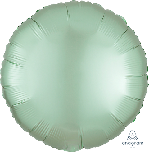 45cm Standard HX Satin Luxe Mint Green Circle