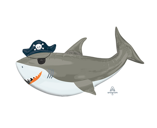 SuperShape XL Ahoy Birthday Shark