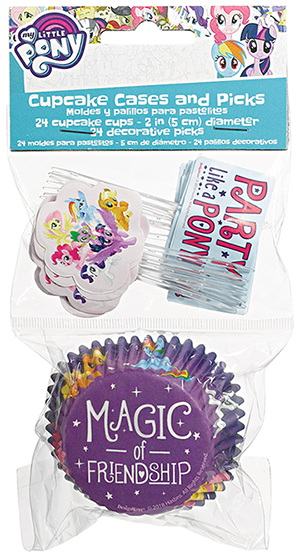 My Little Pony Friendship Adventures Cupcake Cases & Picks