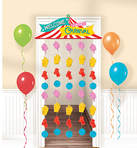 Carnival Games Door Curtain Welcome To The Carnival