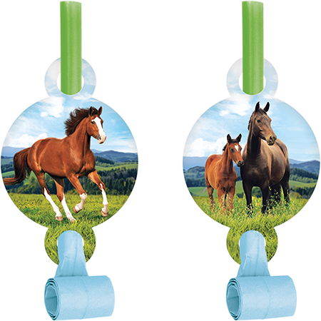 Horse and Pony Blowouts with Medallions